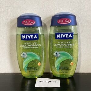Nivea Touch of Lemongrass Hydrating Shower Gel - 8.4 Oz, x2
